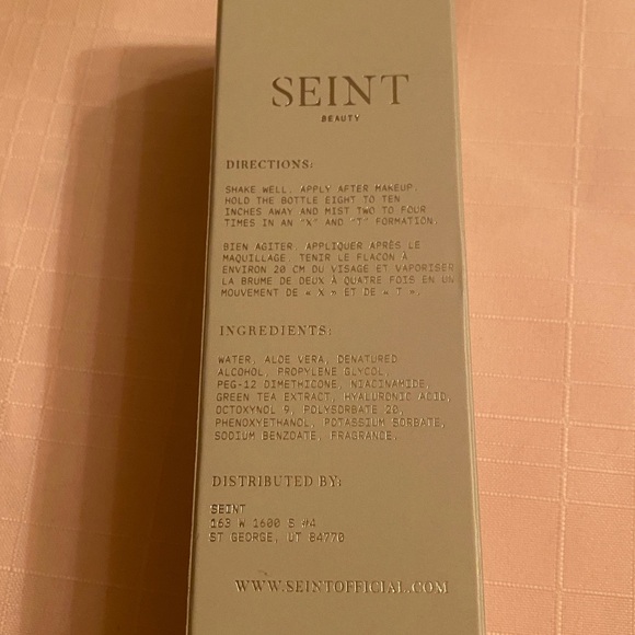 SEINT Setting Spray - Picture 4 of 7